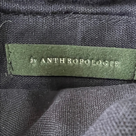 Anthropologie JULES Black and Cream Beaded Belted Bag Purse - Picture 2 of 9